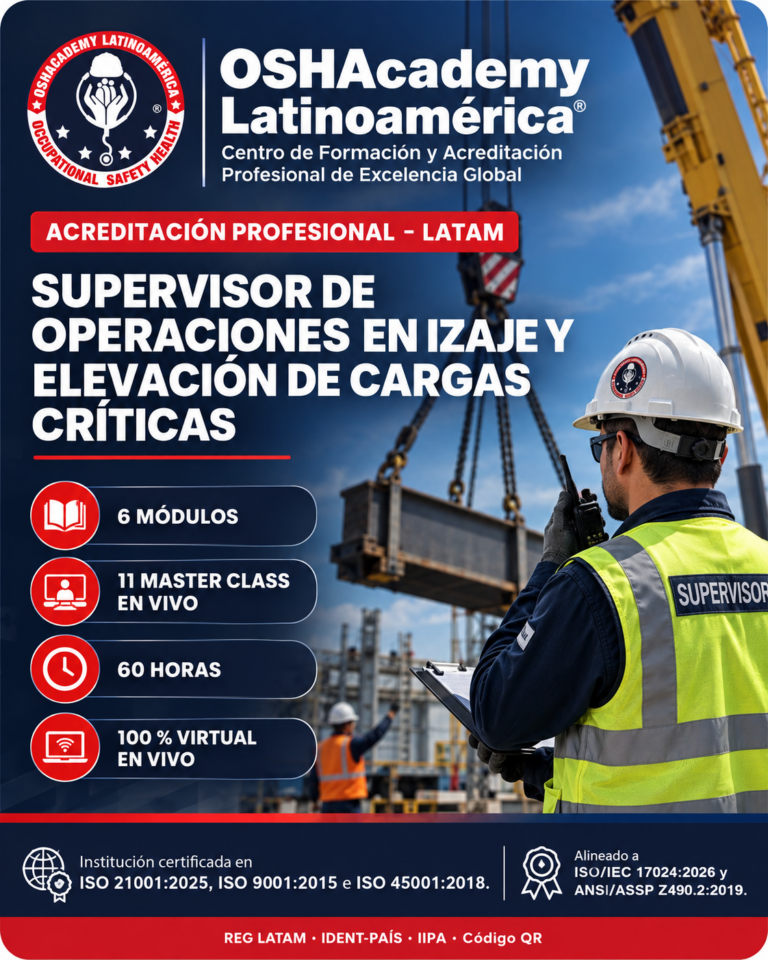 ACREDITACIÓN INTERNACIONAL – SUP-OP-IZ-CC – INICIO 22 DE OCTUBRE