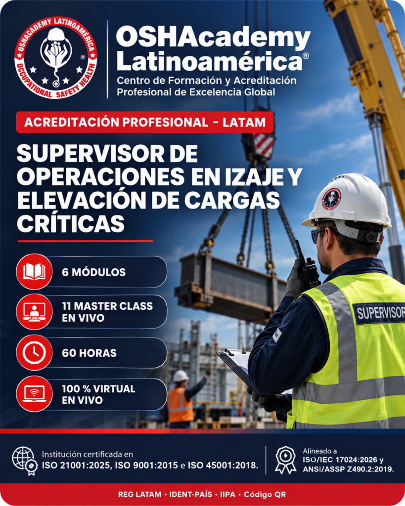 ACREDITACIÓN INTERNACIONAL – SUP-OP-IZ-CC – INICIO 22 DE OCTUBRE