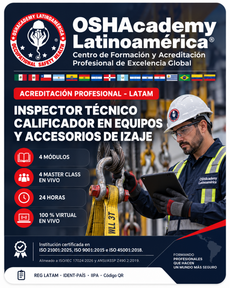 ACREDITACIÓN INTERNACIONAL – ITC-EI – INICIO: 27 DE SEPTIEMBRE