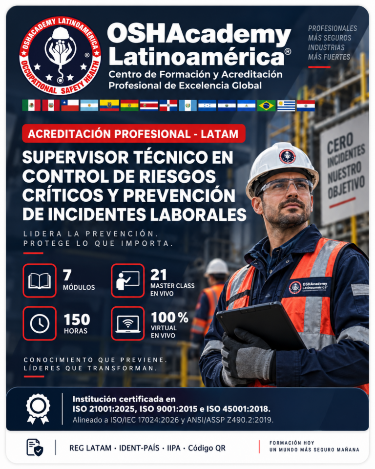 ACREDITACIÓN INTERNACIONAL – SUP-TEC-GR – INICIO 12 DE OCTUBRE