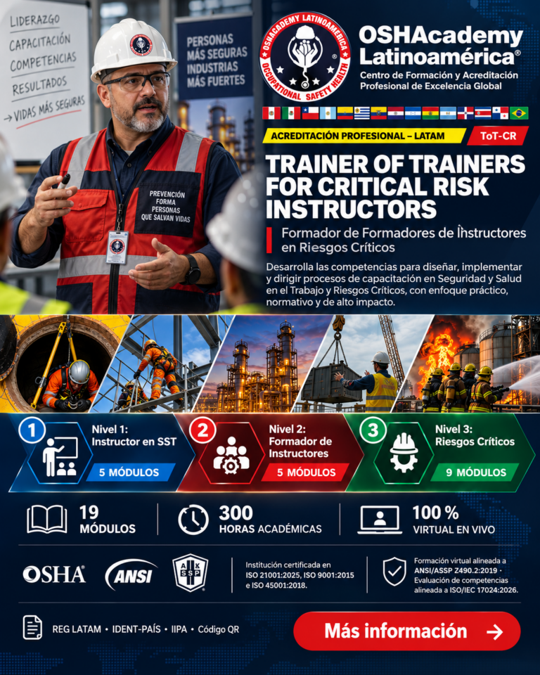 ACREDITACIÓN INTERNACIONAL – TOT-CR – INICIO: 06 DE OCTUBRE