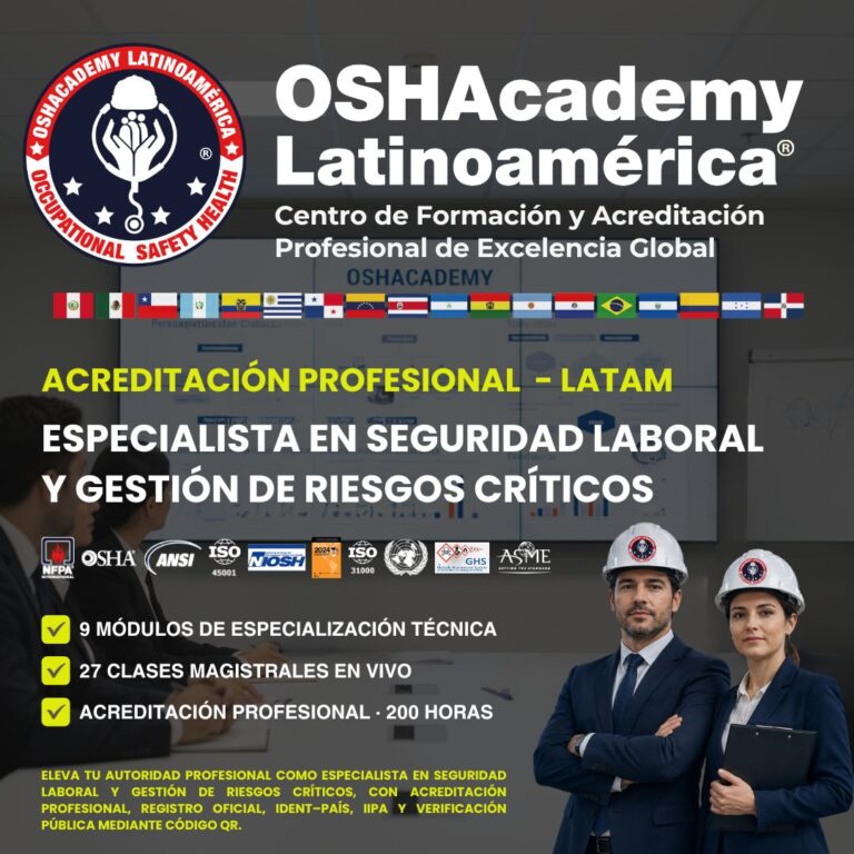 ACREDITACIÓN INTERNACIONAL – ESP-SL-GR – INICIO 31 DE AGOSTO